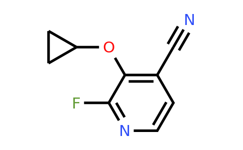 CAS 1243406-29-2 | 3-Cyclopropoxy-2-fluoroisonicotinonitrile