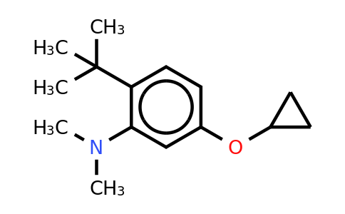 CAS 1243406-75-8 | 2-Tert-butyl-5-cyclopropoxy-N,n-dimethylaniline