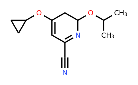CAS 1243414-23-4 | 4-Cyclopropoxy-6-isopropoxy-5,6-dihydropyridine-2-carbonitrile