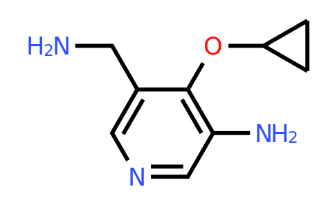 CAS 1243445-15-9 | 5-(Aminomethyl)-4-cyclopropoxypyridin-3-amine