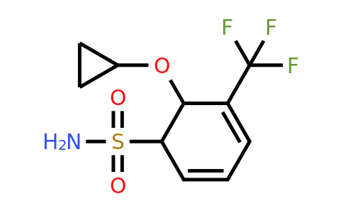 CAS 1243445-23-9 | 6-Cyclopropoxy-5-(trifluoromethyl)cyclohexa-2,4-diene-1-sulfonamide