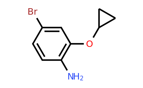 CAS 1243446-99-2 | 4-Bromo-2-cyclopropoxyaniline