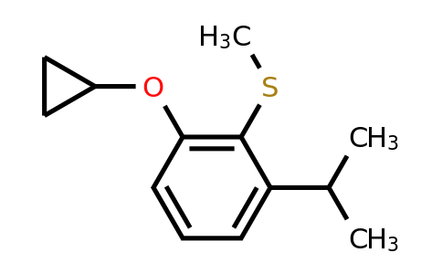 CAS 1243452-51-8 | (2-Cyclopropoxy-6-isopropylphenyl)(methyl)sulfane