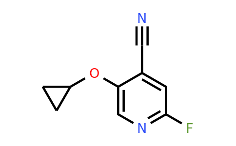 CAS 1243454-96-7 | 5-Cyclopropoxy-2-fluoroisonicotinonitrile