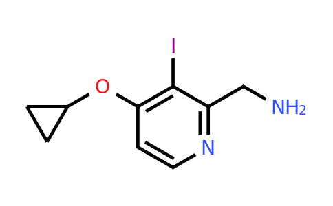 CAS 1243455-19-7 | (4-Cyclopropoxy-3-iodopyridin-2-YL)methanamine