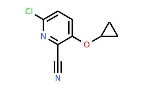 CAS 1243456-33-8 | 6-Chloro-3-cyclopropoxypicolinonitrile