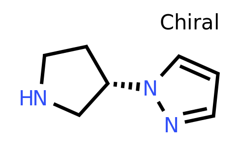 CAS 1246543-31-6 | (S)-1-(Pyrrolidin-3-YL)-1H-pyrazole