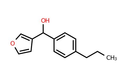 CAS 1247457-70-0 | Furan-3-yl(4-propylphenyl)methanol
