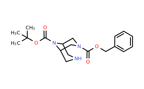 CAS 1251009-91-2 | O3-benzyl O9-tert-butyl 3,7,9-triazabicyclo[3.3.1]nonane-3,9-dicarboxylate