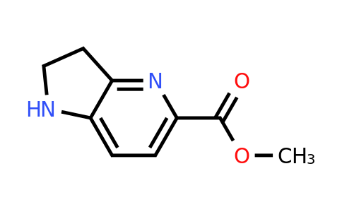 CAS 1254360-91-2 | Methyl 2,3-dihydro-1H-pyrrolo[3,2-B]pyridine-5-carboxylate