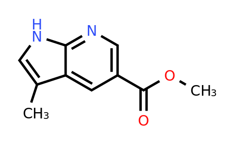 methyl 3-methyl-1H-pyrrolo[2,3-b]pyridine-5-carboxylate
