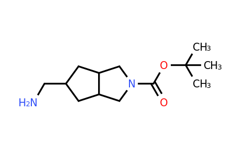 CAS 1256958-47-0 | tert-butyl 5-(aminomethyl)-octahydrocyclopenta[c]pyrrole-2-carboxylate