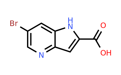 CAS 1260386-47-7 | 6-bromo-1H-pyrrolo[3,2-b]pyridine-2-carboxylic acid