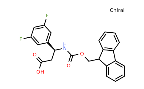 CAS 1260603-64-2 | (S)-3-(3,5-Difluoro-phenyl)-3-(9H-fluoren-9-ylmethoxycarbonylamino)-propionic acid