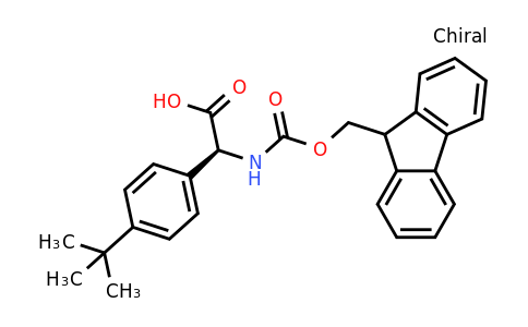 CAS 1260610-38-5 | (S)-(4-Tert-butyl-phenyl)-[(9H-fluoren-9-ylmethoxycarbonylamino)]-acetic acid