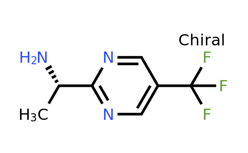 CAS 1260619-32-6 | (1S)-1-[5-(Trifluoromethyl)pyrimidin-2-YL]ethanamine