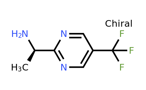 CAS 1260619-41-7 | (1R)-1-[5-(Trifluoromethyl)pyrimidin-2-YL]ethanamine