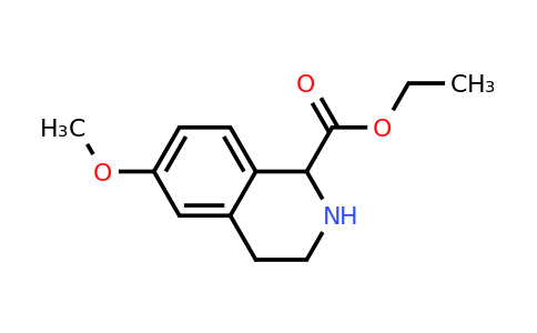 CAS 1260639-89-1 | Ethyl 6-methoxy-1,2,3,4-tetrahydro-isoquinoline-1-carboxylate