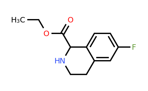 CAS 1260640-16-1 | 6-Fluoro-1,2,3,4-tetrahydro-isoquinoline-1-carboxylic acid ethyl ester