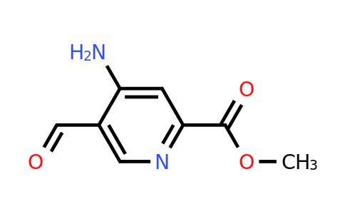 CAS 1260663-99-7 | Methyl 4-amino-5-formylpyridine-2-carboxylate