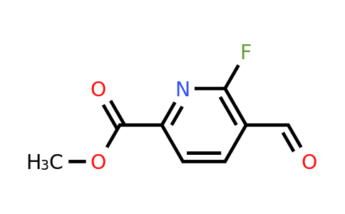 CAS 1260664-15-0 | Methyl 6-fluoro-5-formylpyridine-2-carboxylate