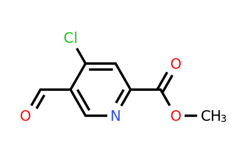 CAS 1260664-17-2 | Methyl 4-chloro-5-formylpyridine-2-carboxylate