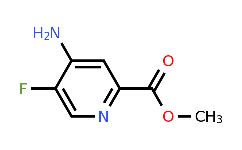 CAS 1260665-42-6 | Methyl 4-amino-5-fluoropyridine-2-carboxylate