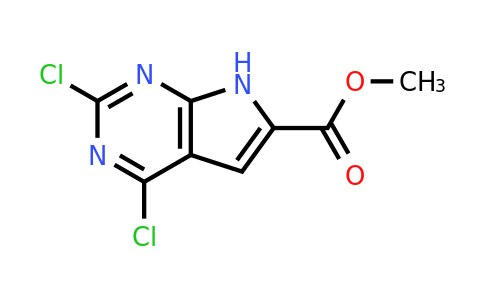 CAS 1260666-52-1 | methyl 2,4-dichloro-7H-pyrrolo[2,3-d]pyrimidine-6-carboxylate