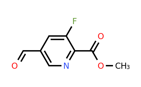CAS 1260667-33-1 | Methyl 3-fluoro-5-formylpyridine-2-carboxylate