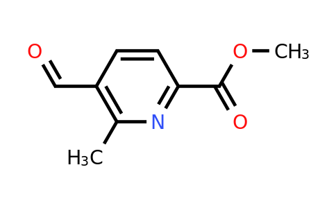 CAS 1260669-98-4 | Methyl 5-formyl-6-methylpyridine-2-carboxylate