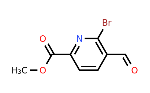 CAS 1260671-31-5 | Methyl 6-bromo-5-formylpyridine-2-carboxylate