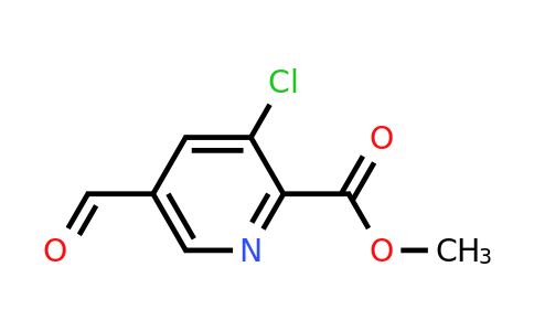 CAS 1260671-33-7 | Methyl 3-chloro-5-formylpyridine-2-carboxylate