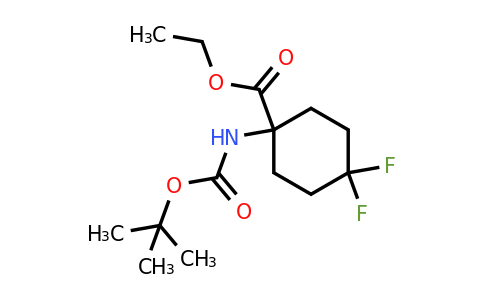 CAS 1260675-69-1 | Ethyl 1-(tert-butoxycarbonylamino)-4,4-difluorocyclohexanecarboxylate