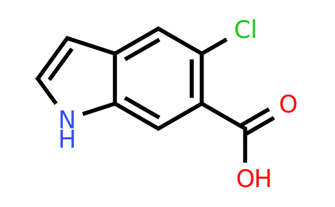 CAS 1260858-55-6 | 5-chloro-1H-indole-6-carboxylic acid