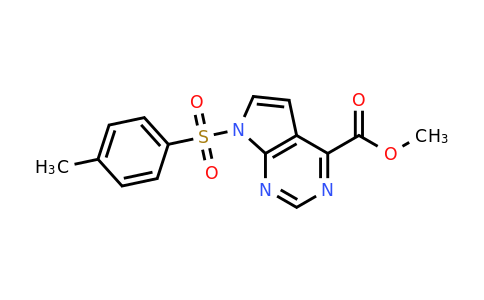 CAS 1261365-63-2 | Methyl 7-tosyl-7H-pyrrolo[2,3-D]pyrimidine-4-carboxylate