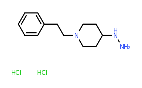 CAS 1263378-27-3 | (1-Phenethyl-piperidin-4-yl)-hydrazine dihydrochloride