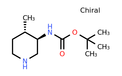 CAS 1270019-97-0 | tert-butyl N-[(3R,4S)-4-methylpiperidin-3-yl]carbamate
