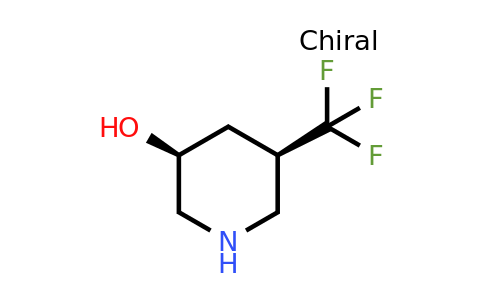 CAS 1270497-74-9 | cis-5-Trifluoromethyl-piperidin-3-ol