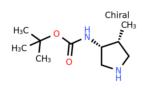 CAS 127199-55-7 | (3R,4R)-(4-Methyl-pyrrolidin-3-yl)-carbamic acid tert-butyl ester