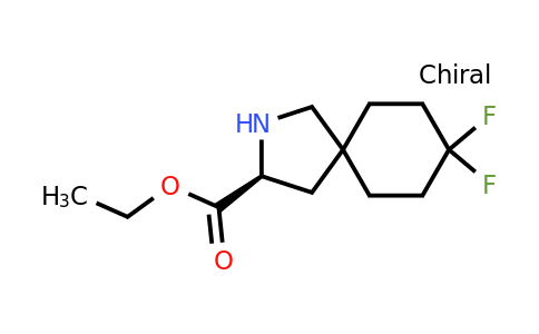 CAS 1272656-04-8 | ethyl (3S)-8,8-difluoro-2-azaspiro[4.5]decane-3-carboxylate
