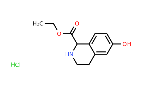 CAS 128073-50-7 | 6-Hydroxy-1,2,3,4-tetrahydro-isoquinoline-1-carboxylic acid ethyl ester hydrochloride