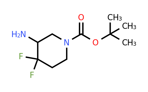 CAS 1283718-72-8 | tert-butyl 3-amino-4,4-difluoropiperidine-1-carboxylate