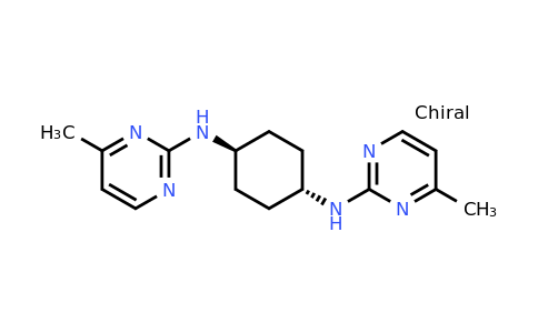 CAS 1289388-61-9 | trans-N1,N4-Bis(4-methylpyrimidin-2-yl)cyclohexane-1,4-diamine