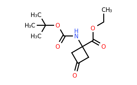 CAS 129287-91-8 | ethyl 1-{[(tert-butoxy)carbonyl]amino}-3-oxocyclobutane-1-carboxylate