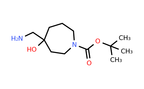 Tert-butyl 4-(aminomethyl)-4-hydroxy-1-azepanecarboxylate