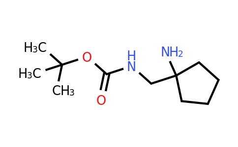 CAS 1311318-21-4 | tert-butyl N-[(1-aminocyclopentyl)methyl]carbamate