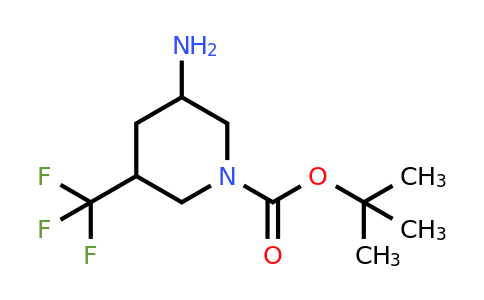 CAS 1312806-22-6 | tert-butyl 3-amino-5-(trifluoromethyl)piperidine-1-carboxylate