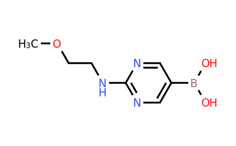 CAS 1312942-15-6 | (2-[(2-Methoxyethyl)amino]pyrimidin-5-YL)boronic acid