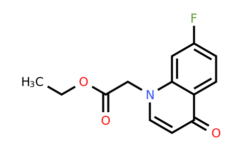 CAS 1315372-81-6 | Ethyl 2-(7-fluoro-4-oxoquinolin-1(4H)-yl)acetate