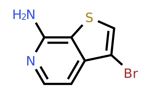 CAS 1326715-27-8 | 7-Amino-3-bromo-thieno[2,3-C]pyridine